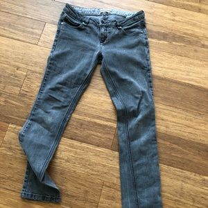 Top shop faded grey jeans